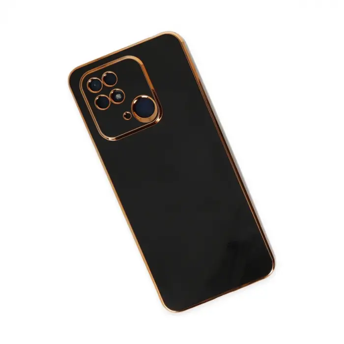 Xiaomi Redmi 10c Kılıf Volet Silikon - Siyah