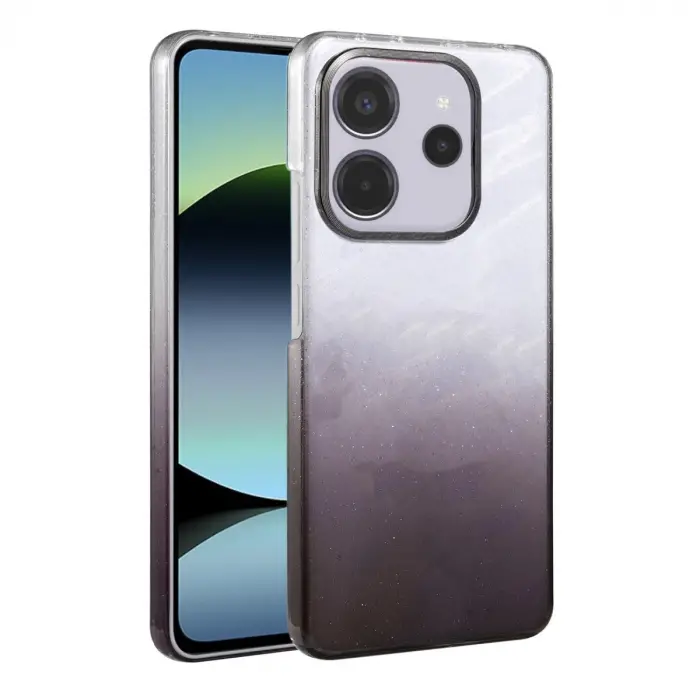 Xiaomi Redmi 12 Glossy Kapak - Siyah