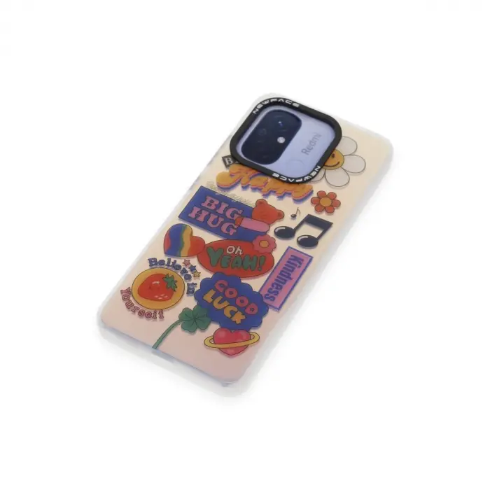 Xiaomi Redmi 12c Kılıf Estoril Desenli Kapak - Estoril - 15