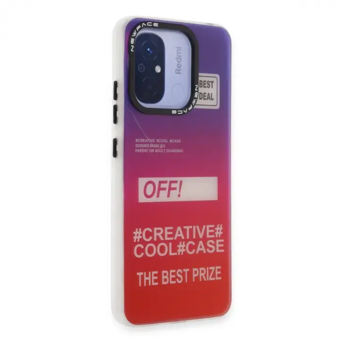 Xiaomi Redmi 12c Kılıf Estoril Desenli Kapak - Estoril - 9