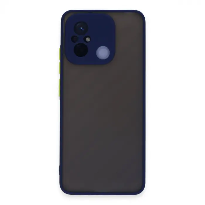 Xiaomi Redmi 12c Kılıf Montreal Silikon Kapak - Lacivert