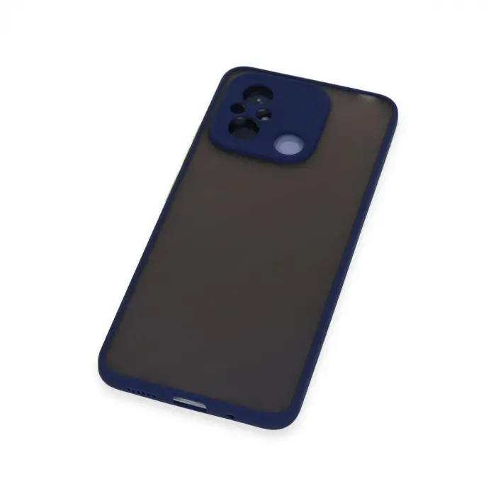 Xiaomi Redmi 12c Kılıf Montreal Silikon Kapak - Lacivert