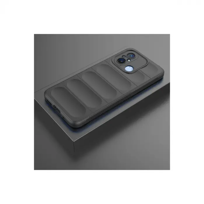 Xiaomi Redmi 12c Kılıf Optimum Silikon - Siyah