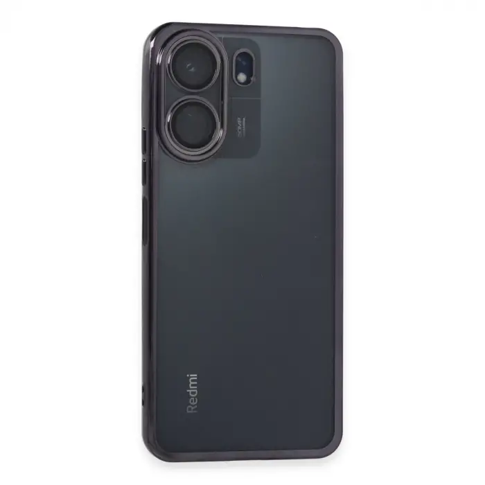 Xiaomi Redmi 13c Kılıf Razer Lensli Silikon - Mor