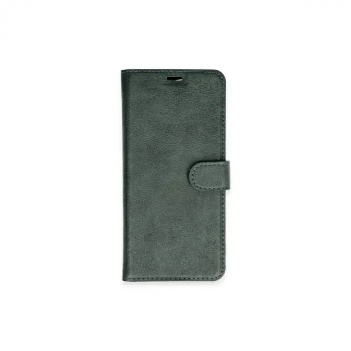 Xiaomi Redmi 14c Kılıf Trend S Plus Kapaklı Kılıf - Yeşil