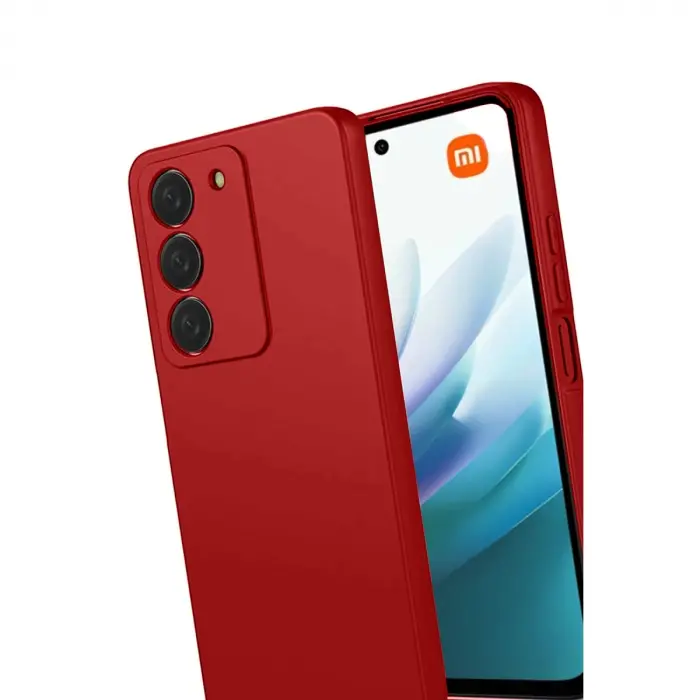 Xiaomi Redmi 15 4g First Silikon - Kırmızı