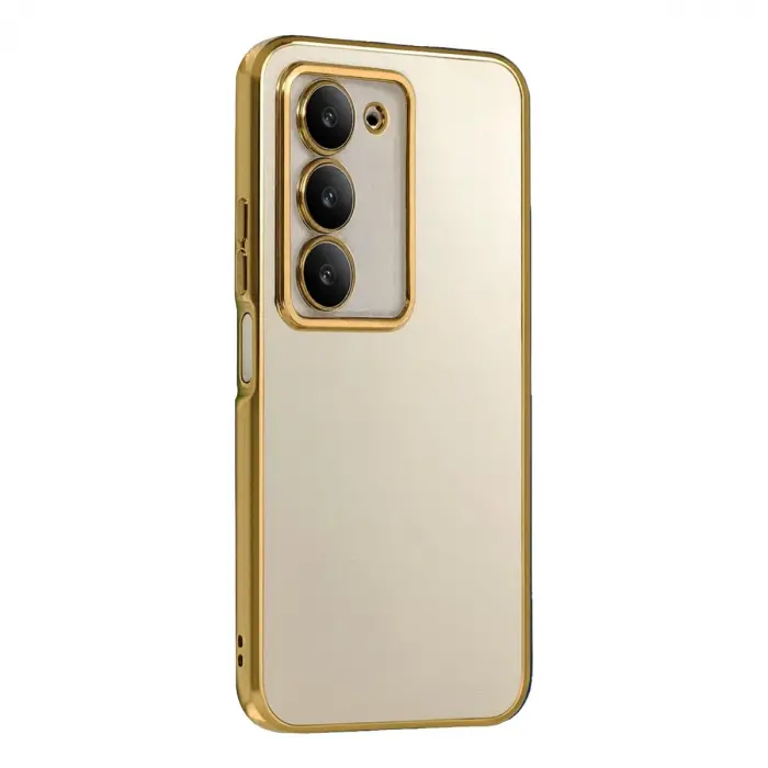 Xiaomi Redmi 15 4g Razer Lensli Silikon - Gold