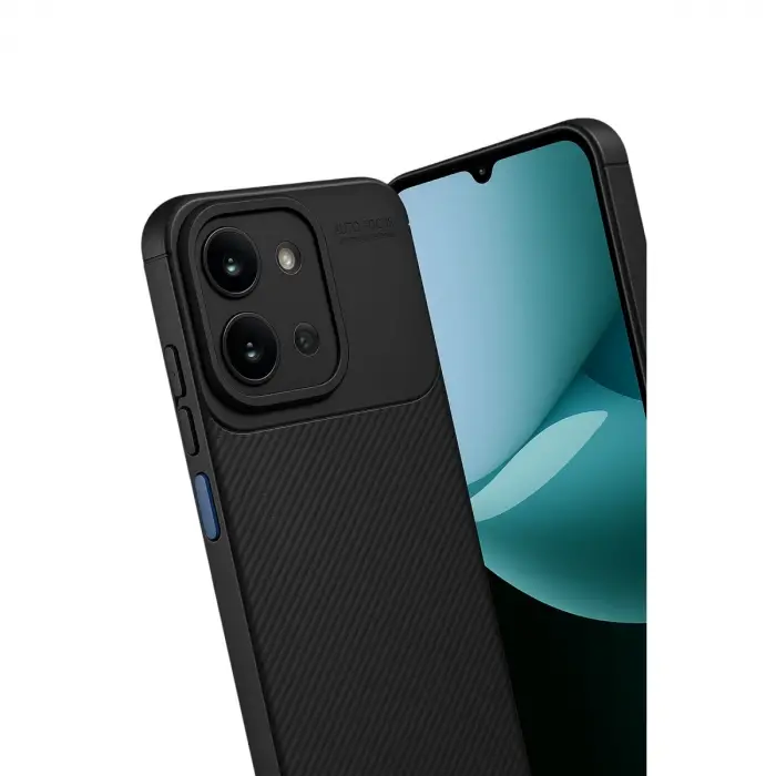 Xiaomi Redmi 15c 4g Auto Focus Karbon Kapak - Siyah