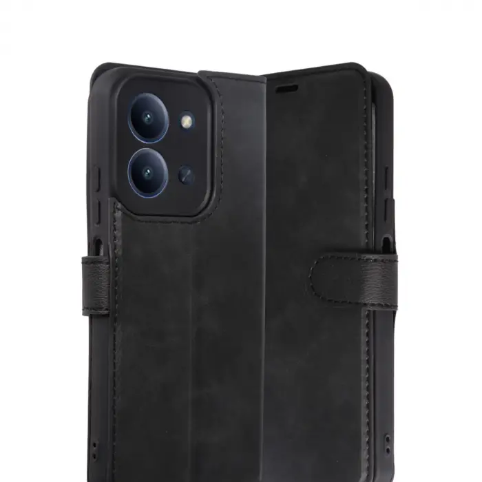 Xiaomi Redmi 15c 4g Trend S Plus Kapaklı Kılıf - Siyah