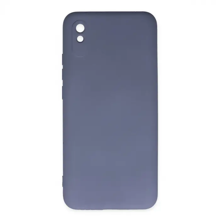 Xiaomi Redmi 9a Kılıf Nano İçi Kadife Silikon - Gri