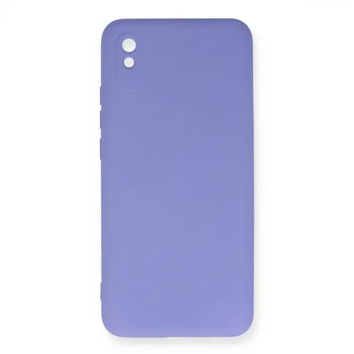Xiaomi Redmi 9a Kılıf Nano İçi Kadife Silikon - Lila