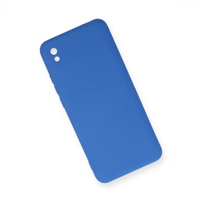 Xiaomi Redmi 9a Kılıf Nano İçi Kadife Silikon - Mavi