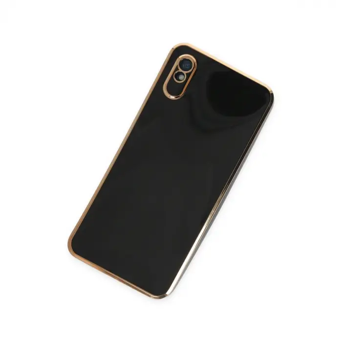 Xiaomi Redmi 9a Kılıf Volet Silikon - Siyah