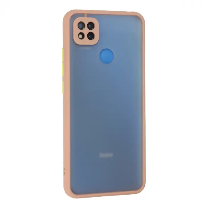 Xiaomi Redmi 9c Kılıf Montreal Silikon Kapak - Pembe