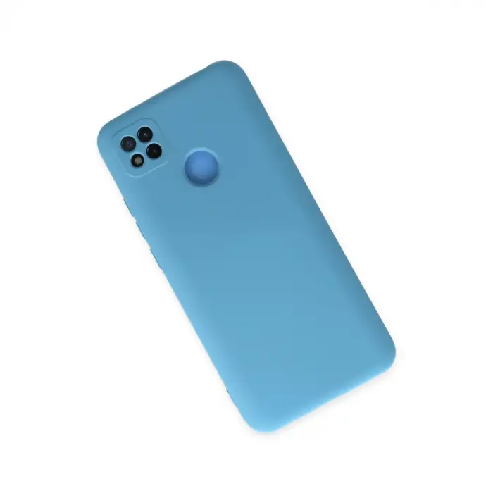 Xiaomi Redmi 9c Kılıf Nano İçi Kadife Silikon - Mavi