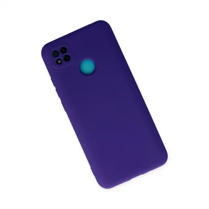 Xiaomi Redmi 9c Kılıf Nano İçi Kadife Silikon - Mor