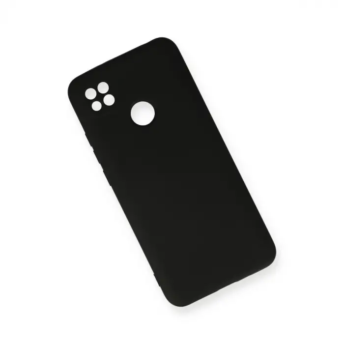 Xiaomi Redmi 9c Kılıf Nano İçi Kadife Silikon - Siyah