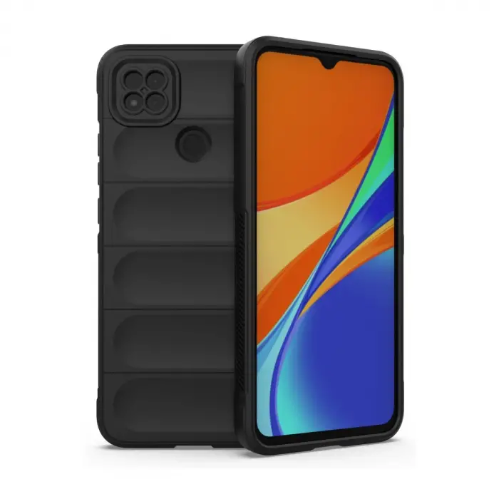 Xiaomi Redmi 9c Kılıf Optimum Silikon - Siyah