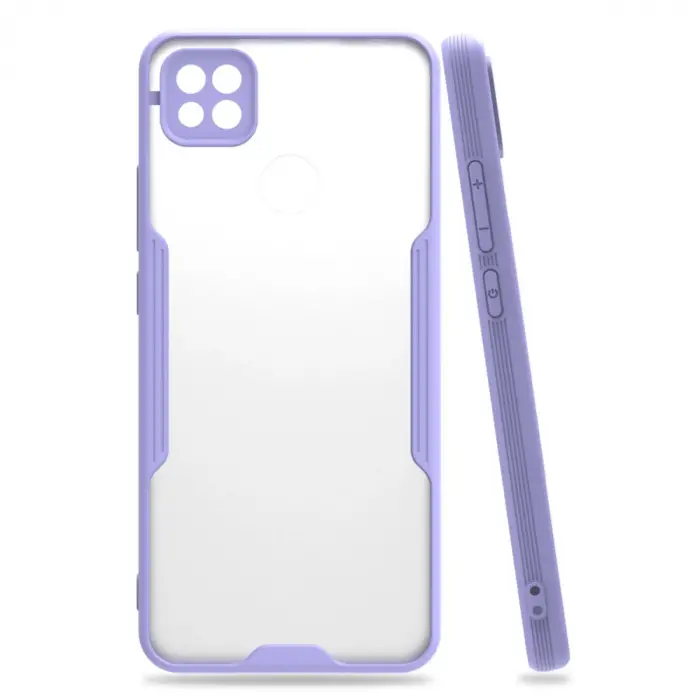 Xiaomi Redmi 9c Kılıf Platin Silikon - Lila