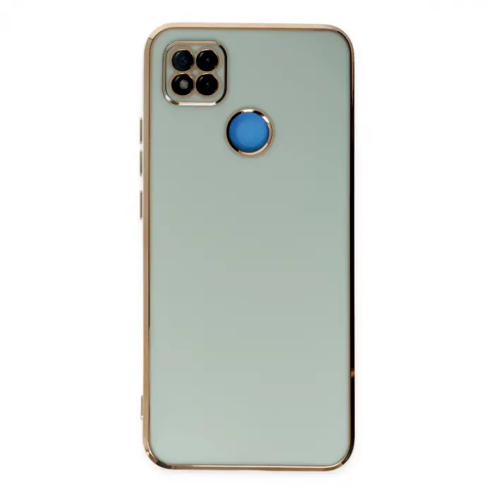 Xiaomi Redmi 9c Kılıf Volet Silikon - Açık Yeşil