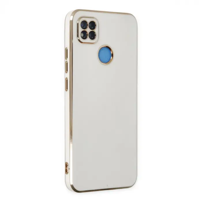 Xiaomi Redmi 9c Kılıf Volet Silikon - Beyaz
