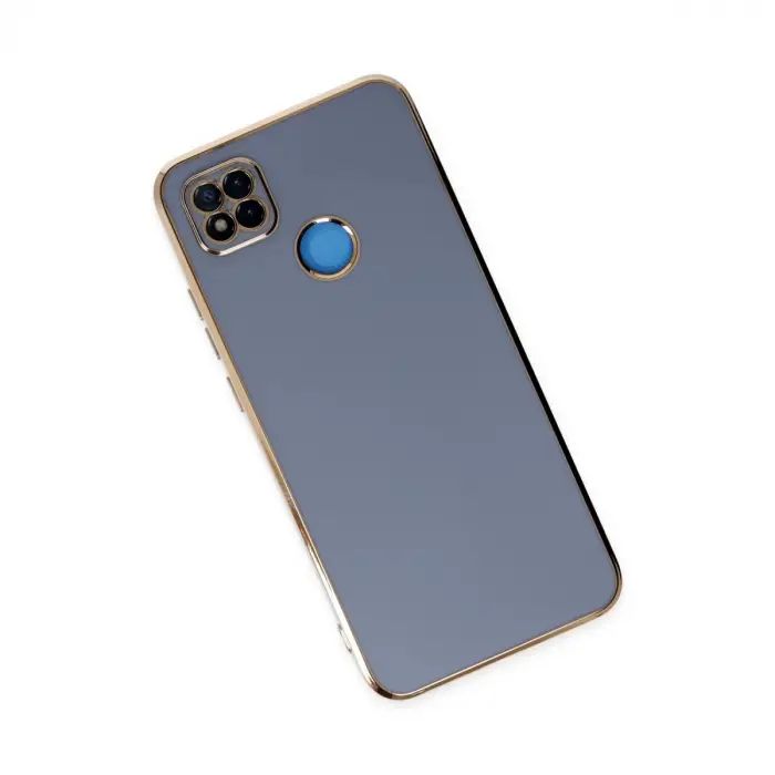 Xiaomi Redmi 9c Kılıf Volet Silikon - Mavi