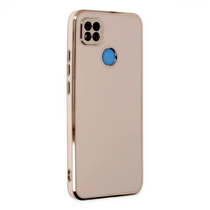 Xiaomi Redmi 9c Kılıf Volet Silikon - Pembe