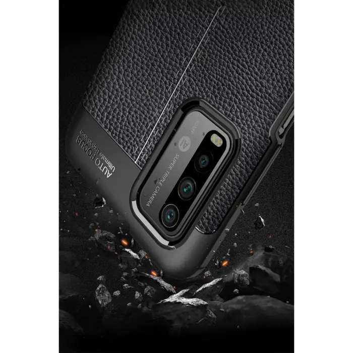 Xiaomi Redmi 9t Kılıf Auto Focus Kapak - Kırmızı