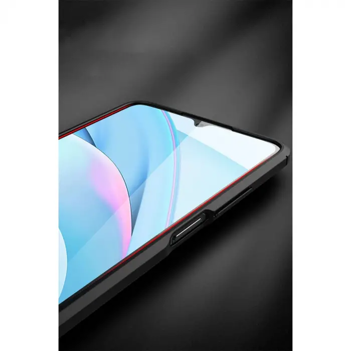 Xiaomi Redmi 9t Kılıf Auto Focus Kapak - Kırmızı