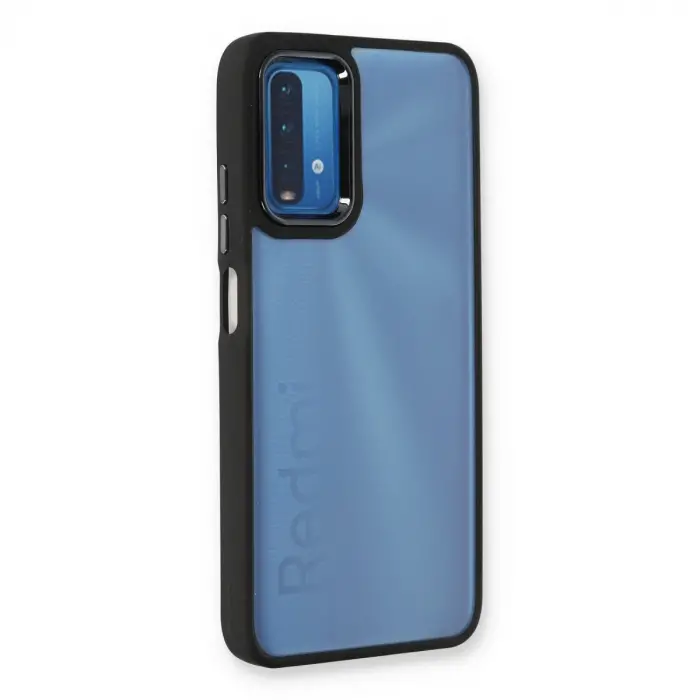 Xiaomi Redmi 9t Kılıf Dora Kapak - Siyah