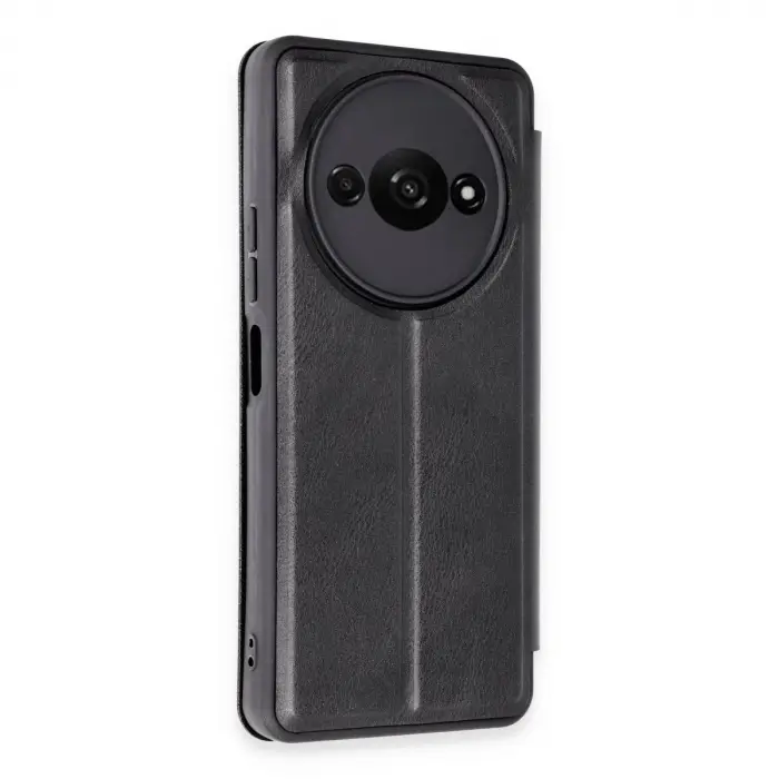Xiaomi Redmi A3 4g Kılıf Flip Cover - Siyah