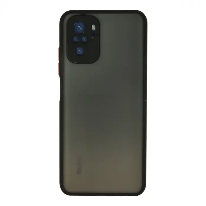 Xiaomi Redmi Note 10 Kılıf Montreal Silikon Kapak - Siyah