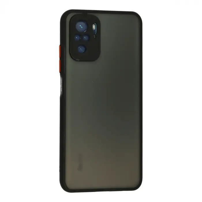 Xiaomi Redmi Note 10 Kılıf Montreal Silikon Kapak - Siyah