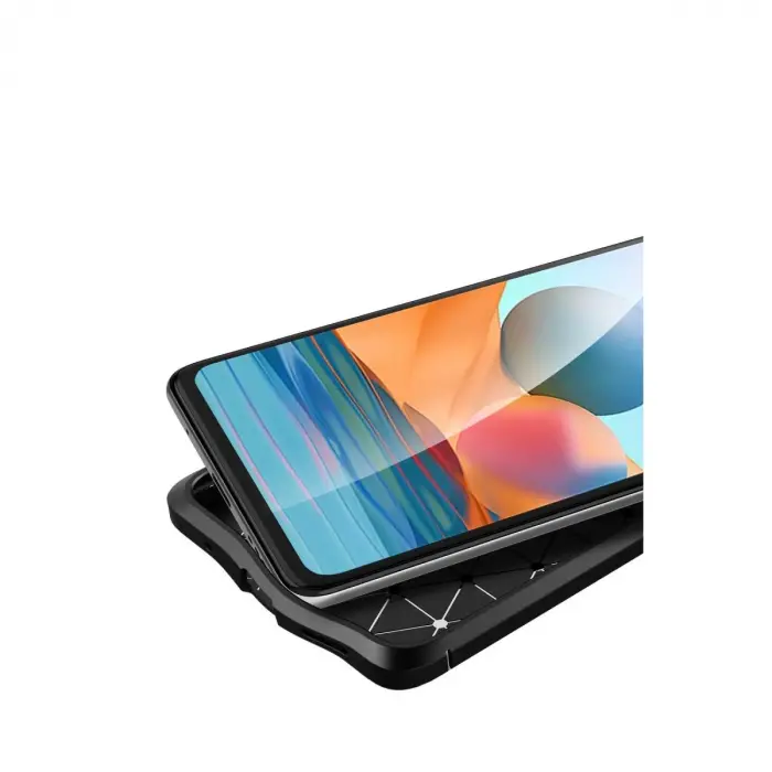 Xiaomi Redmi Note 10 Pro Kılıf Auto Focus Kapak - Kırmızı