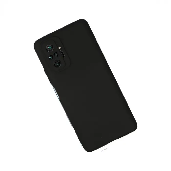 Xiaomi Redmi Note 10 Pro Kılıf First Silikon - Siyah