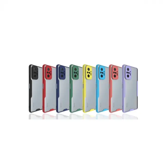 Xiaomi Redmi Note 10 Pro Kılıf Platin Silikon - Sarı