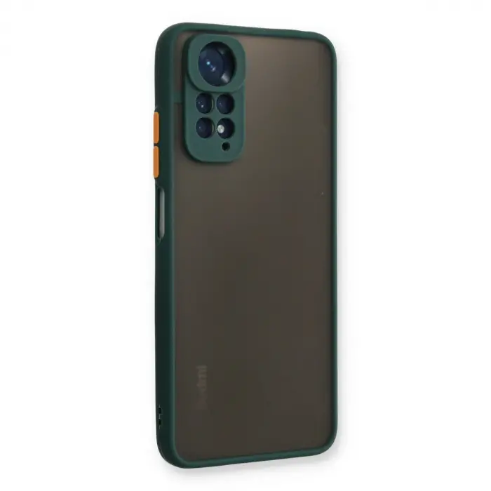 Xiaomi Redmi Note 11 Kılıf Montreal Silikon Kapak - Yeşil