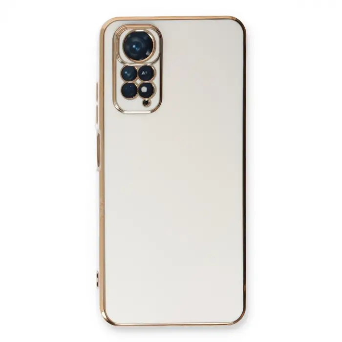 Xiaomi Redmi Note 11 Kılıf Volet Silikon - Beyaz