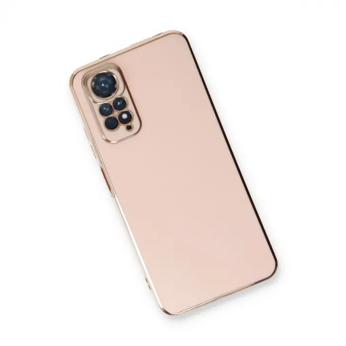 Xiaomi Redmi Note 11 Kılıf Volet Silikon - Pembe