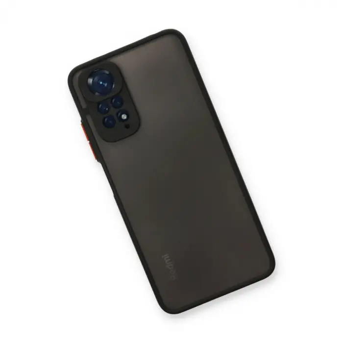 Xiaomi Redmi Note 11 Pro Kılıf Montreal Silikon Kapak - Siyah