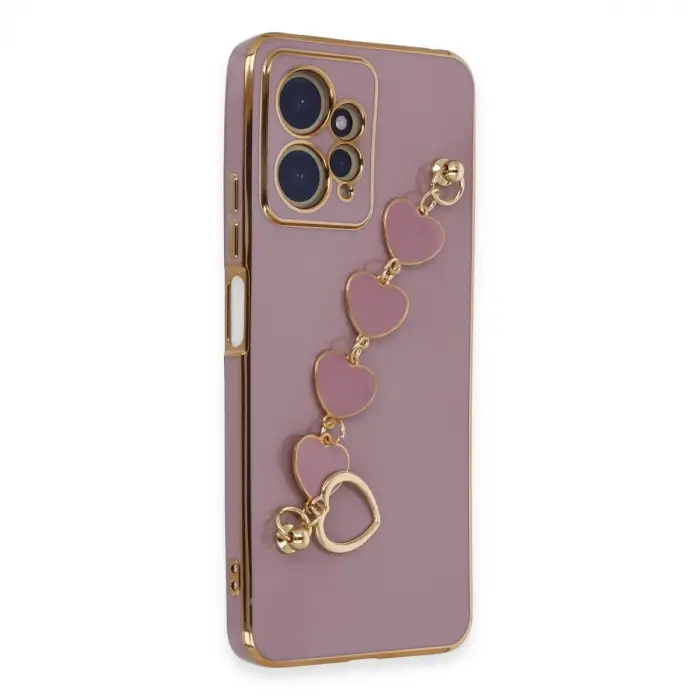 Xiaomi Redmi Note 12 4g Kılıf Esila Silikon - Mor