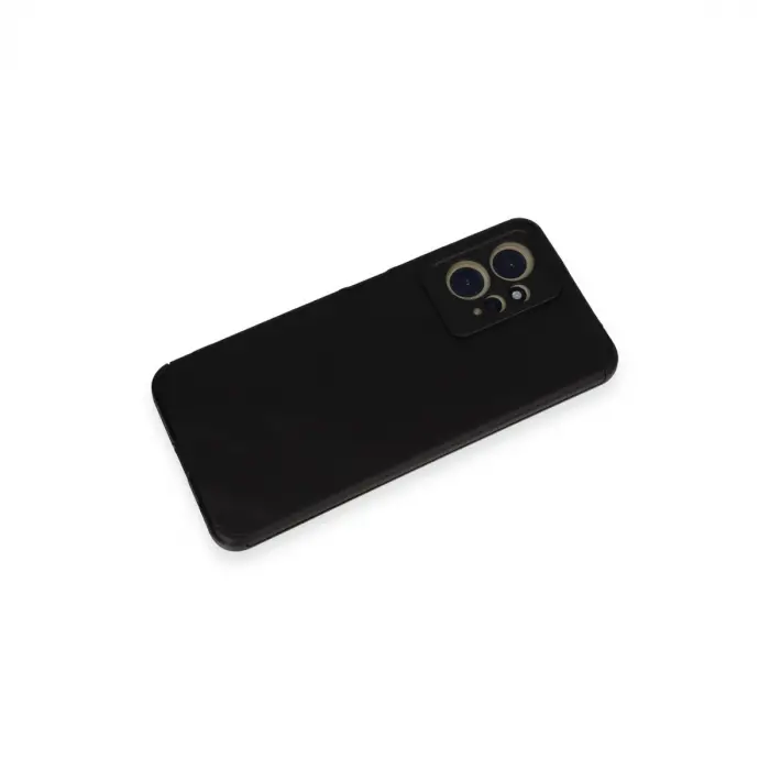 Xiaomi Redmi Note 12 4g Kılıf Loop Deri Silikon - Siyah
