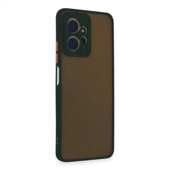 Xiaomi Redmi Note 12 4g Kılıf Montreal Silikon Kapak - Yeşil