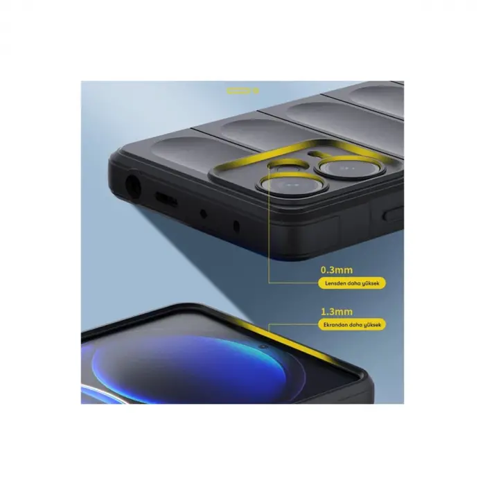 Xiaomi Redmi Note 12 4g Kılıf Optimum Silikon - Kırmızı