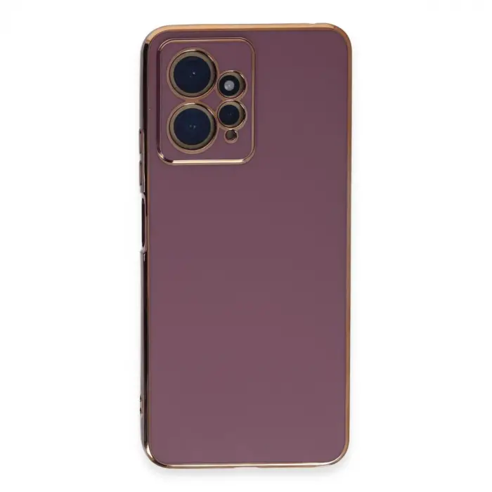 Xiaomi Redmi Note 12 4g Kılıf Volet Silikon - Mor