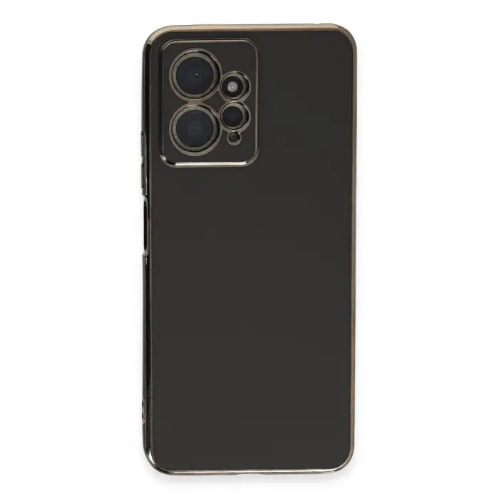 Xiaomi Redmi Note 12 4g Kılıf Volet Silikon - Siyah