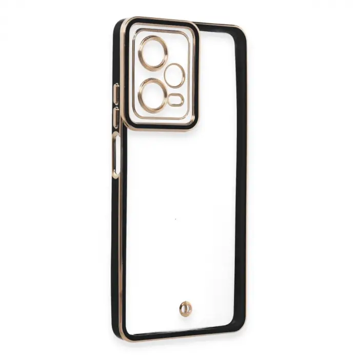 Xiaomi Redmi Note 12 5g Kılıf Liva Lens Silikon - Siyah