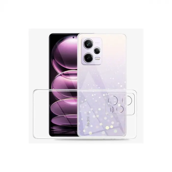 Xiaomi Redmi Note 12 5g Kılıf Lüx Şeffaf Silikon