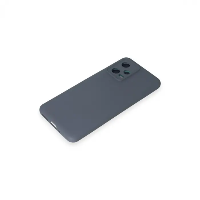 Xiaomi Redmi Note 12 5g Kılıf Nano İçi Kadife Silikon - Gri