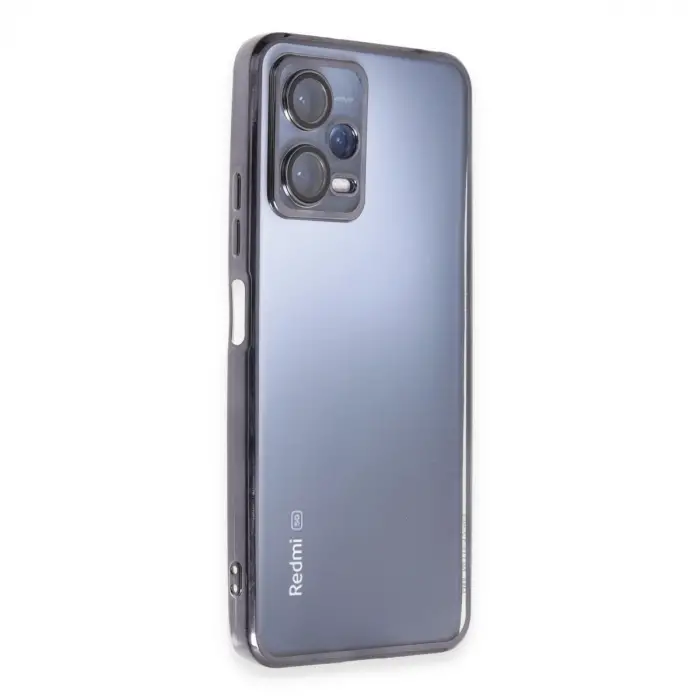 Xiaomi Redmi Note 12 5g Kılıf Razer Lensli Silikon - Siyah